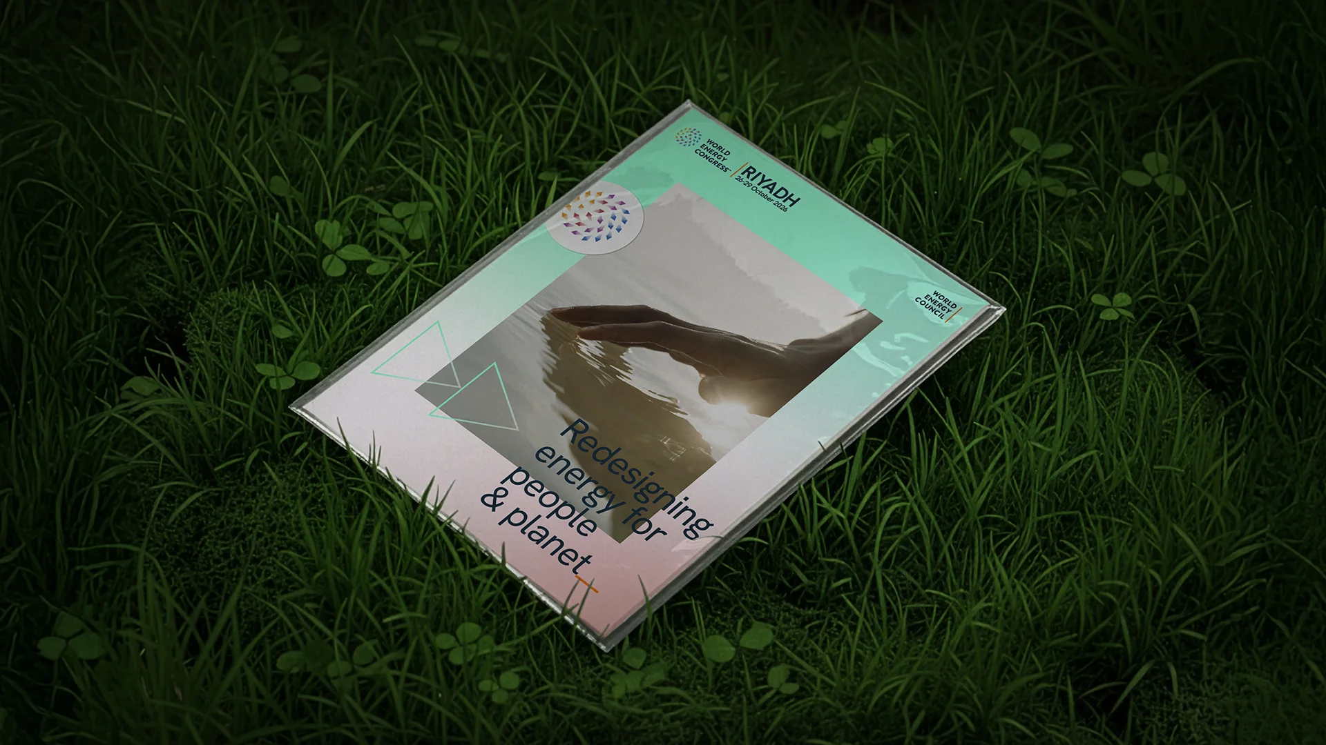 Printed promotional material for the World Energy Council